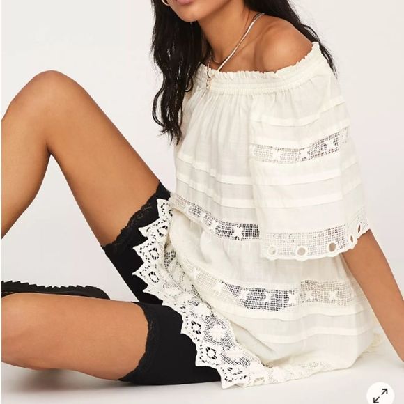 NWT Free People Sounds Of Summer Tunic Mini Dress - Picture 6 of 10